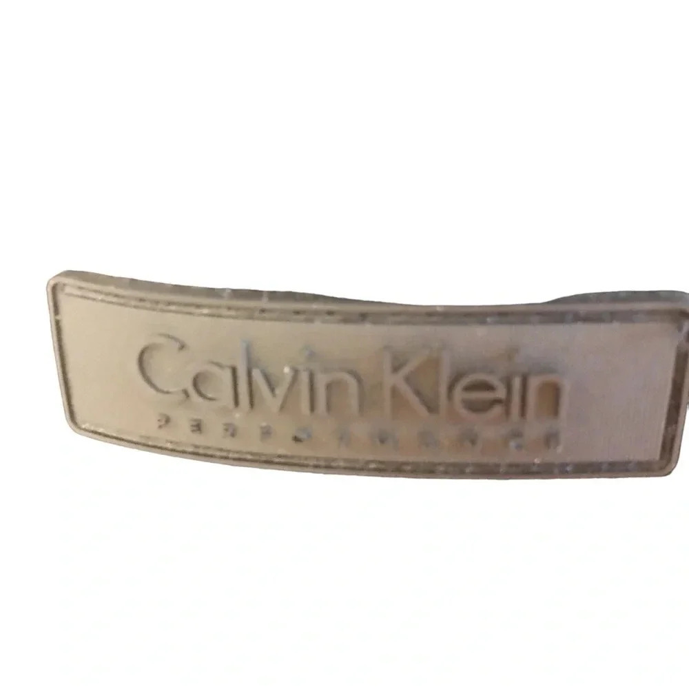 Calvin Klein Performance Sleeveless Faux Fur Collar Black Zip Vest - Picture 5 of 13